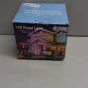 4 Pack RGB LED Flood Light with Stake, Outdoor DIY Color Changing Stage Party Lights 150W Equivalent 2700K-6500K White Light Dimmable RGB Colored Spotlighs Uplight for Events by App Control