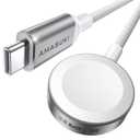 2026 Fast 5W for Apple Watch Charger USB C Fast Charging iWatch Charger Magnetic Wireless Compatible with iWatch Ultra 3/2 Series 11 10 SE3,Travel/Home Essentials Accessories-3.3FT/Braided