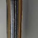 Bookshelf Vertical Storage Freestanding Storage Stand for Living Room, Bedroom, Kitchen, Rust Resistance, Easy Assemblyl Free CombinationMulti-Functional Organizer (4 Tiers, Black)