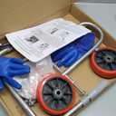 Toilet Cart Jack with Wheels, Toilet Removal Lift Tool Dolly Easy Alignment of Seals Toilet Lift Tool Portable Installation Jack for Moving locating Installing Toilets