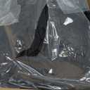 50 Pcs Black Folding Chair Cover Washable Removable Universal Fitted Chair Cover Protector for Wedding Party Banquet Holidays Celebration Decoration Chair Covers