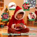 Green Christmas Cat Paw Squishy ToySoft Stress Relief Fidget Sensory Toy for Kids & Girls, Adorable Holiday Squishies, Stocking Stuffers, Party Favors, Birthday&Classroom Rewards