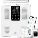 arboleaf Scale for Body Weight, Smart Scale with BMI, Body Fat, Muscle Mass, Upgrade 50+ Metrics Full Body Composition Analyzer, 8-Electrode High Precision Digital Bathroom Scale, Bluetooth Sync