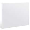 Sasylvia White Hdpe Sheet 1/2" Thick 12 x 24 Inch, Hdpe Plastic Sheet Flexible High Density Polyethylene Board Solid Plastic Block for DIY Projects for Machining Home