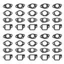 TNJPSEK 10 Sets GCV160 Carburetor Gasket Kit, Compatible with GCV135 GCV160 GCV190 Lawn Mower Small Engines HRS216 HRB216 HRR216 HRX217, Replace Part #16221-883-800 16212-ZL8-000 16228-ZL8-000