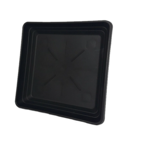 Deep Square Plant Pot Saucers | Plant Tray 18.5x18.5 inch