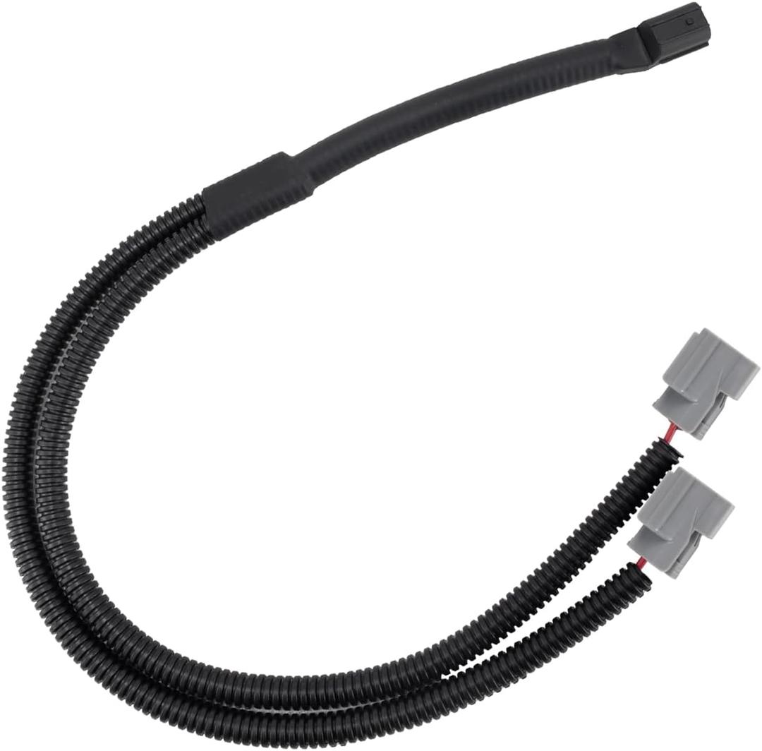 FARBIN 1 to 2 Horn Adapter Connector Y Type Horn Special Plug Wiring Kit for Classic Honda Car Before 2016 Plug and Play (1 to 2 Converter Wiring for Honda Horns)