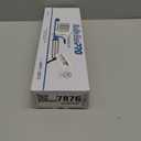 Nano Titanium Professional Curling Iron with Extended/Long Barrel Perfect for Longer Hair (1 inch, Blue)