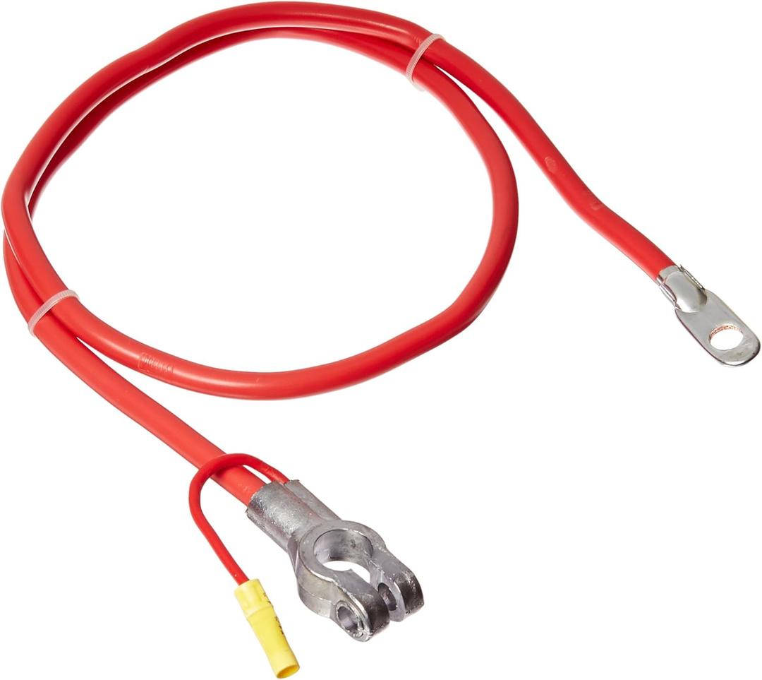 Deka East Penn 00298 Post Terminal Battery Cable, 43in. 4ga, Red