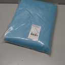 NICETOWN 2 Pieces Exterior Lanai Outdoor Curtainss for Patio Waterproof Teal, Insulated Room Darkening Detachable Sticky Tab Top Heavy Weight Wind Prevention for Cabana Drapes, W52 x L95, Teal Blue