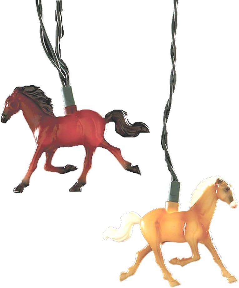 Kurt Adler 10 Running Horse Indoor/Outdoor Light Set