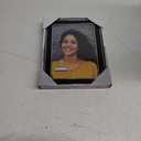 Malden International Designs Black Sleek With Silver Inside Border Picture Frame, 5x7, Black