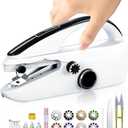 Mini Handheld Sewing Machine for Beginners Compact Mini Sewing Machine, Lightweight Portable Handheld Stitcher for Quick Repairs Crafts