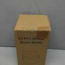 12 Pcs Unbreakable Cereal Bowls Set, 26 Oz Wheat Straw Bowls Set, Microwave & Dishwasher Safe Rice Bowls for Kitchen, Reusable Plastic Bowls for Soup, Salad and Snack, BPA Free, Multicolor