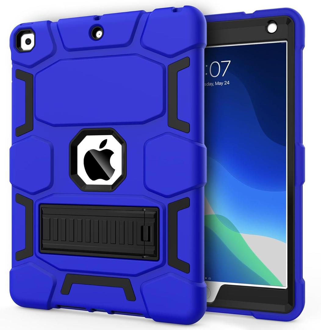 CCMAO Case for iPad 9th/8th/7th Generation (10.2 inch)-Complete Protection with Kickstand, Stylish Hybrid Three Layer Heavy Duty Shockproof Protection Cover for iPad 9 8 7