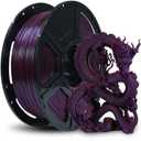 FLASHFORGE 3D Printer Filament, Chameleon PLA Color Shift Filament 1.75mm, Changes Color with Light and Angles, 1KG Spool (2.2lbs), Dimensional Accuracy +/- 0.02mm (Marsala)