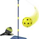 Swingball Pickleball Paddles Tether Tennis Game Set - Portable All-Surface Base, Durable, Easy Assembly, Indoor & Outdoor Games, Backyard Games for Kids, Active Play for Kids and Families, Ages 6+