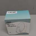 Uliptz Wireless Bluetooth Headphones, 65H Playtime, 6 EQ Sound Modes, HiFi Stereo Over Ear Headphones with Microphone, Foldable Lightweight Bluetooth 5.3 Headphone for Travel/Office/Cellphone/PC (Standard, Black)