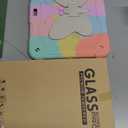 Ambison Case for iPad (A16) 11th/10th Generation (2025/2022) 11''/10.9'' for Kids Girls with 9H Tempered Glass Screen Protector, Heavy Duty Protective with Butterfly Stand, Carrying Strap-Multicolor