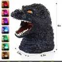 WLHONG Dinosaur Monster Night Light for Kid, Cute Color Changing Silicone Baby Night Light with Touch Sensor, Portable Rechargeable LED Bedside Nursery Lamp for Toddlers Room, Monster Gift Boys Girls