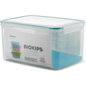 Komax Biokips Large Food Storage Containers, 35 Cup Food Storage Bins with Lids, BPA Free Airtight Food Containers for Kitchen Organization, Kitchen Storage Containers for Bread, Rice & More (280 oz)