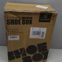 SEE SPRING XXX-Large Fit Size 14 Shoe Storage Box, Clear Plastic Stackable Shoe Organizer for Closet, Shoe Rack Sneaker Container Bin Holder for Entryway, Closet, Under Bed
