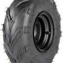 145/70-6 Wheels, 145 70-6 ATV Wheels for Quad ATV Go Kart Tubeless Tyres Kazuma Roketa 110cc Motovox MBX10 MBX11 MBX12 RT100