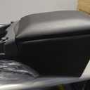 Black Universal Truck Bench Seat Console with Cup Holders