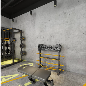 32"×1181" Extra Wide Big Thickness Grey Concrete Wallpaper Peel and Stick Waterproof Grey Concrete Contact Paper Vinyl Wrap Matte Textured Gray Cement Wall Sticker for Basement Gym Store Walls