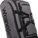 Wrangler Rolling Duffel, Charcoal Grey, 30" Large