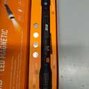 BIIB Valentines Day Gifts for Him, Gifts for Men LED Telescoping Magnetic Pickup Tools, Mens Valentines Day Gifts for Boyfriend Husband, Mens Dad Gifts, Anniversary Birthday Gifts for Men Cool Gadgets (Jet Black)