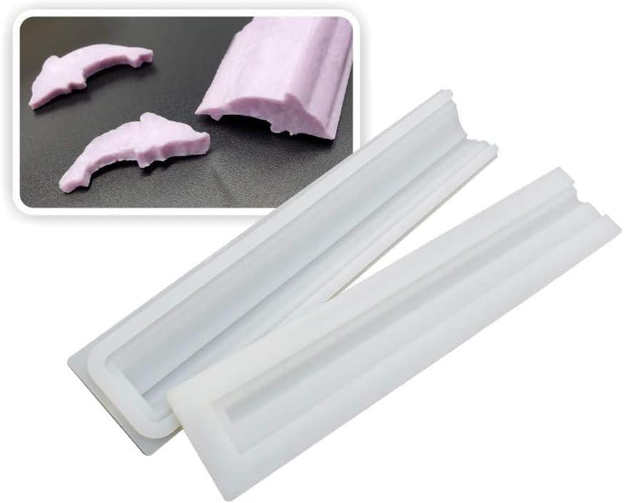 VolksRose Silicone Soap Mold, Tube Shape for Handmade Mousse Dessert Craft Art Candle Aromatherapy Gypsum, Loaf Toast Pastry Cake Sandwich Chocolate Sugarcraft DIY Tool, Embed Soap Making Supplies