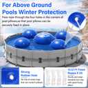 15Ft Winter Pool Pillow,0.8mm Thickened Pool Pillows for Above Ground Pools
