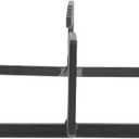 Luxshiny Stove Trivets Wok Burner Wok Burner Iron Wok Support Iron Wok Rack Wok Ring Wok Support Ring Rings Square Gas Oven Accessories Gas Stove Burner Pot Stove Stand (8.14X8.14X2.36 inch)