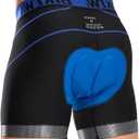 Bikewa Men's 4D Padded Bike Shorts Cycling Underwear MTB Liner M