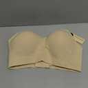 Bras for Women Supportive Wireless Push Up Bra Full Coverage No Underwear Seamless Plus Size for Older Women (3X-Large, Nude)