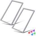 [2 PACK] UPGRADED 5304505782 216522370 Freezer Door Gasket Compatible with Frigidaire Refrigerator Door Gasket Seal FPRU19F8RFC FPUH19D7LF1 Freezer Seal Replacement Electrolux Fridge Door Gasket Seal