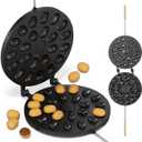 Heavy Oreshki Mold Oven Cookies Maker Oreshnitsa  23 Nuts Oreshki - Cookie Mold Oreshek Cake Nut Cookie Shaped Molds (17.7x9.5x2) (Black)