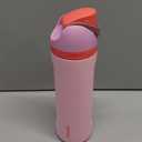 Owala FreeSip Insulated Stainless Steel Water Bottle with Straw for Sports and Travel, BPA-Free Sports Water Bottle, 24 oz, Pink, Angel Food Cake