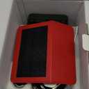 Smart Bird Feeder with Camera Solar Powered, 2K HD Video, AI Bird Species Identification, Instant Arrival Alerts, Weatherproof Design for Effortless Birdwatching, Best Gift for BirdLovers, Red