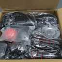 Punching Bag Set for Adults, 4FT Heavy Boxing Bag Set with 12 OZ Boxing Gloves, Suitable for MMA Karate Kickboxing Boxing Muay Thai Training at Home or Gym - Unfilled Heavy Bag (Black)