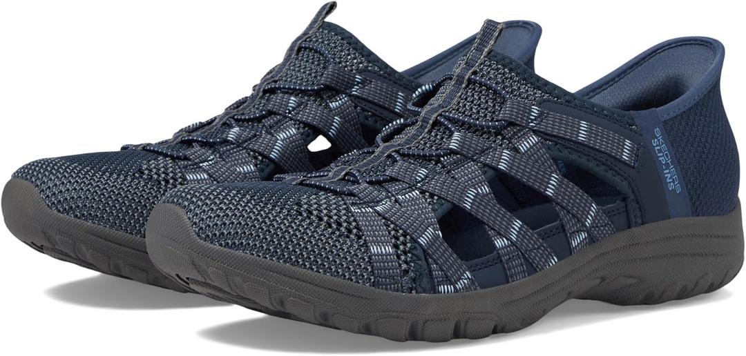 Skechers Women's Reggae Fest 2.0-Neap Tide Water Shoe (8.5, Navy)