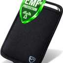 SYB Shield Your Body Anti Radiation Cell Phone Pouch, Cell Phone Sleeves for Blocking EMF, Radiation Blocker for Cell Phone, Black, XL, for Phones Up to 3.25-inches Wide (7 x 4.25 Inches Pouch Size)