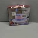 Cake Decorating Kit,137pcs Cake Decorating Supplies with Cake Turntable for Decorating,Pastry Piping Bag,Russian Piping Tips Baking Tools, Cake Baking Supplies for Beginners(Light Pink)