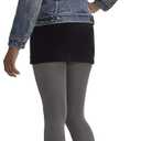 No nonsense Women's Super Opaque Control Top Tights 90 Denier Soft High Waist Pantyhose (X-Large)