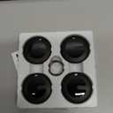 MiLi MiTag Bluetooth Tracker for Android, Smart Air Tracking Tag/Key Finder/Luggage Tracker/Item Locator for Google Find My Device (Find Hub) App, 4 Pack