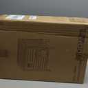 Plastic Cat House Outdoor & Indoor, Feral Cat Houses with Escape Door, Waterproof Outdoor Cat House for Feral Cats, Outside Cat Shelter for Small Pet, Assemble Easily-Grey