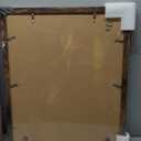 16x20 Frames Set of 2, Rustic Brown Wood Style - Display 16 x 20 Picture without Mat or 11x14 Picture with Mat, Wall Mounting Horizontal and Vertical