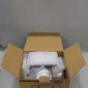 LEPOWER LED Security Lights Motion Sensor Light Outdoor, 38W 4200LM Light, 5500K, IP65 Waterproof, 3 Head Detected Flood Light for Garage, Yard, Porch (White)