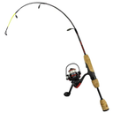 Aventik Ultralight Ice Fishing Rod with Comb Reel